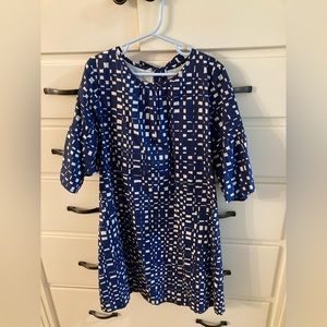 Pink Chicken geo dress